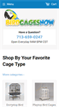 Mobile Screenshot of birdcagesnow.com